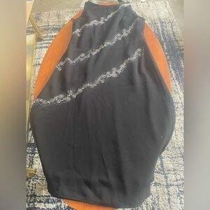 Studio I Black Dress with Silver Accents